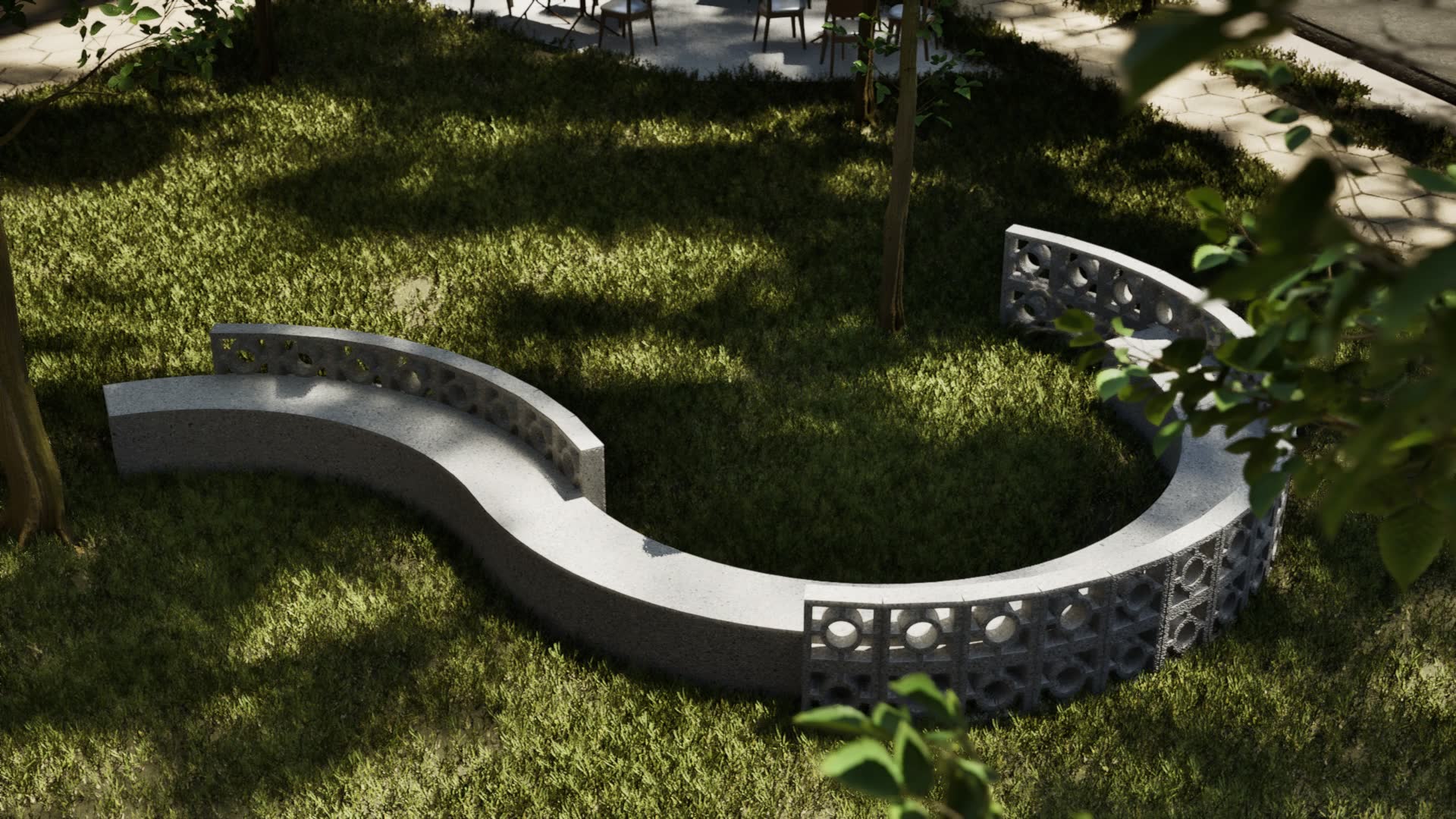 Urban Oasis — exterior afternoon