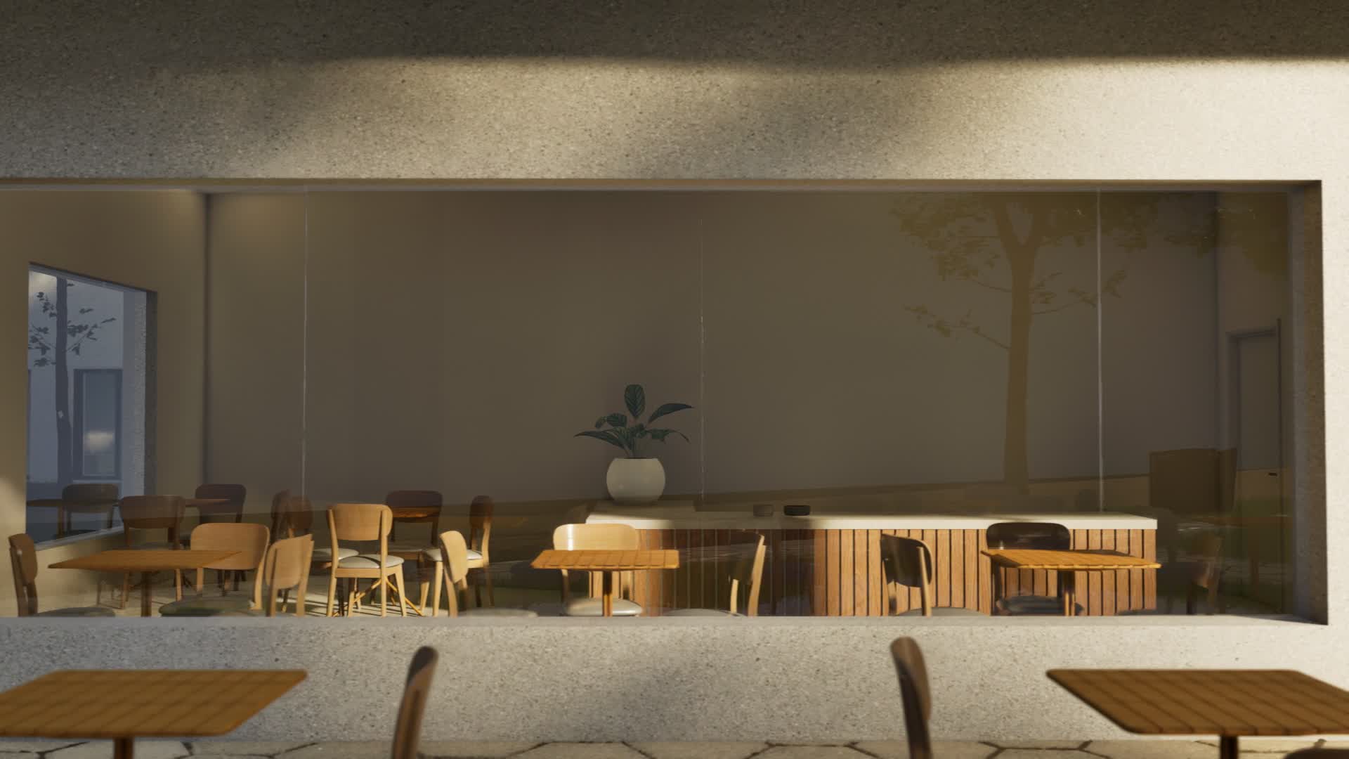 Urban Oasis — living space